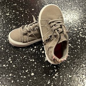 Gray Blowfish shoes!